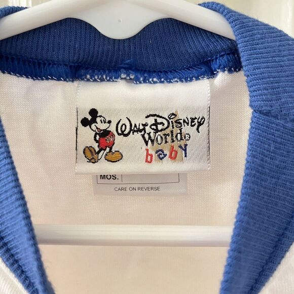Vintage Walt Disney World 2000 Millennium Baby One Piece USA Size 6 Months - Picture 5 of 9